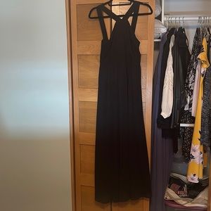 Black bridesmaid or wedding guest dress
